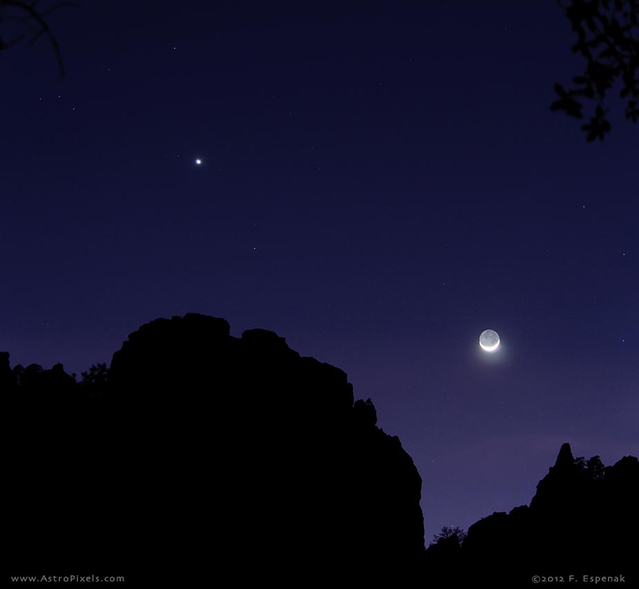 Moon & Venus