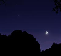 Moon & Venus