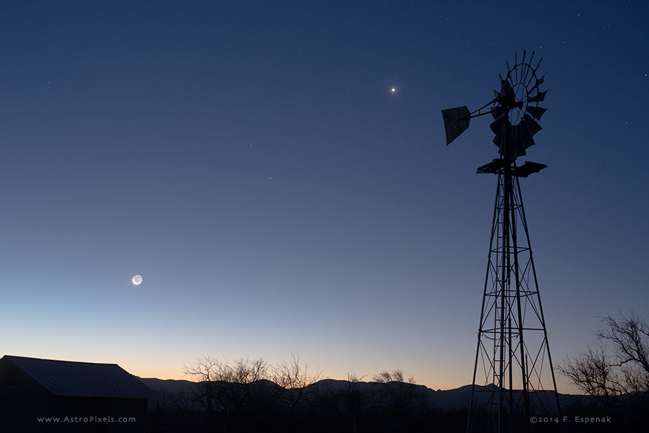 Moon & Venus