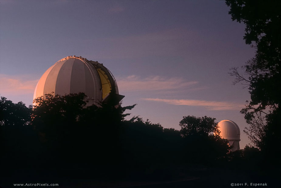 Mayall and Steward Observatory Domes