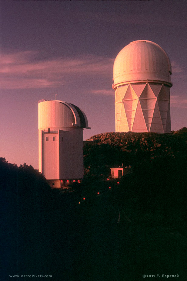 Mayall and Steward Observatory Domes