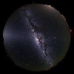 Fisheye: Milky Way - Before Dawn