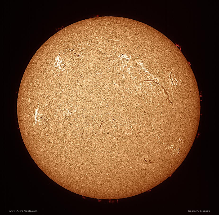 Sun in H-alpha